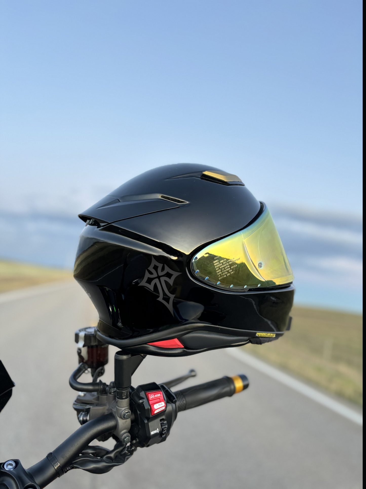 Cross Helmet Decal HP™